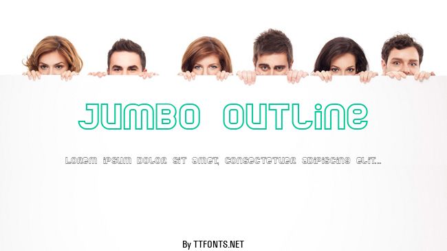 Jumbo Outline example